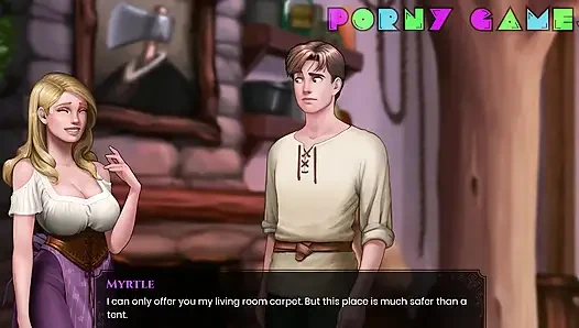 Какая легенда v0.4 - Утренний лес с женщиной дровоядца