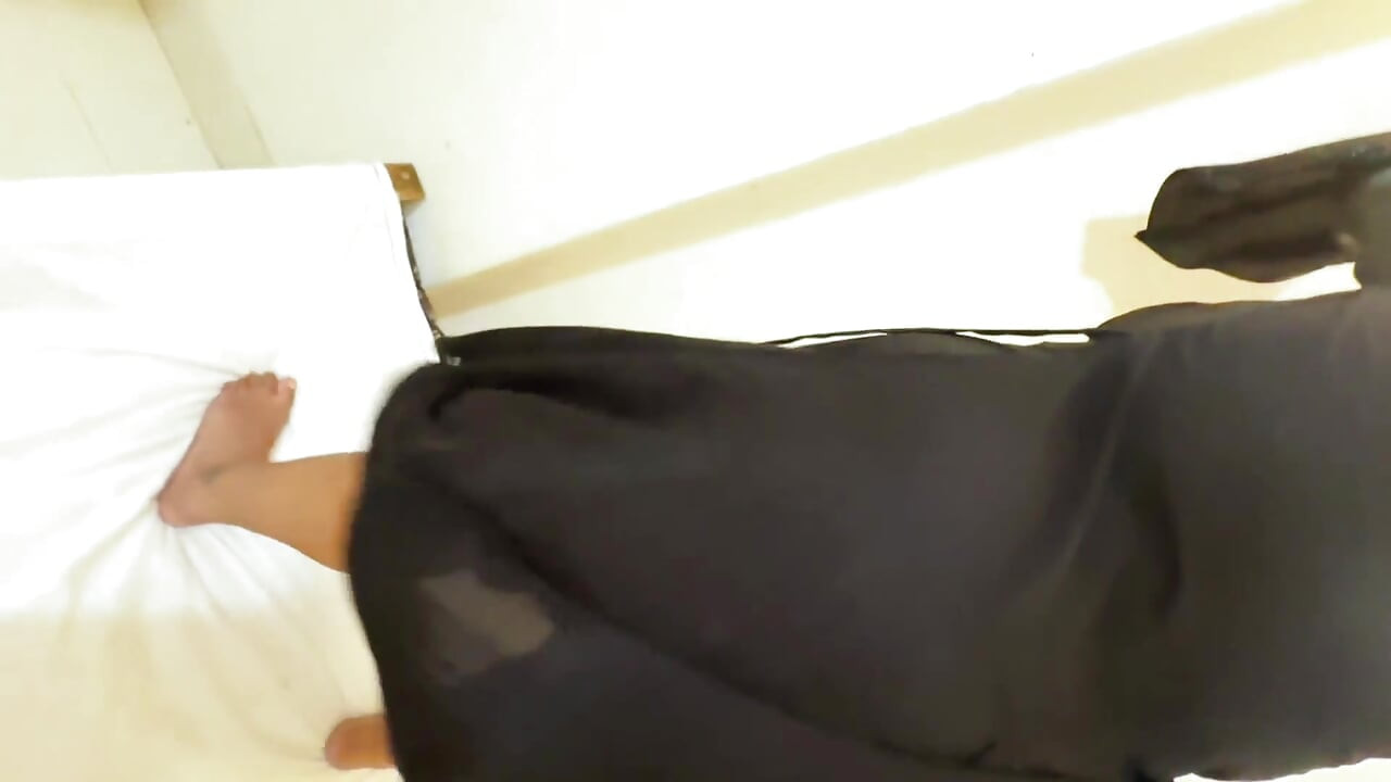 Lebanis Hot Maid Clean My Room & I See Her Hanging Boobs with Puffy Nipple & Start Masturbation
