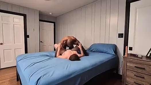 Cuckolding Wife Barebacks BBC Fan and Gets Creampied