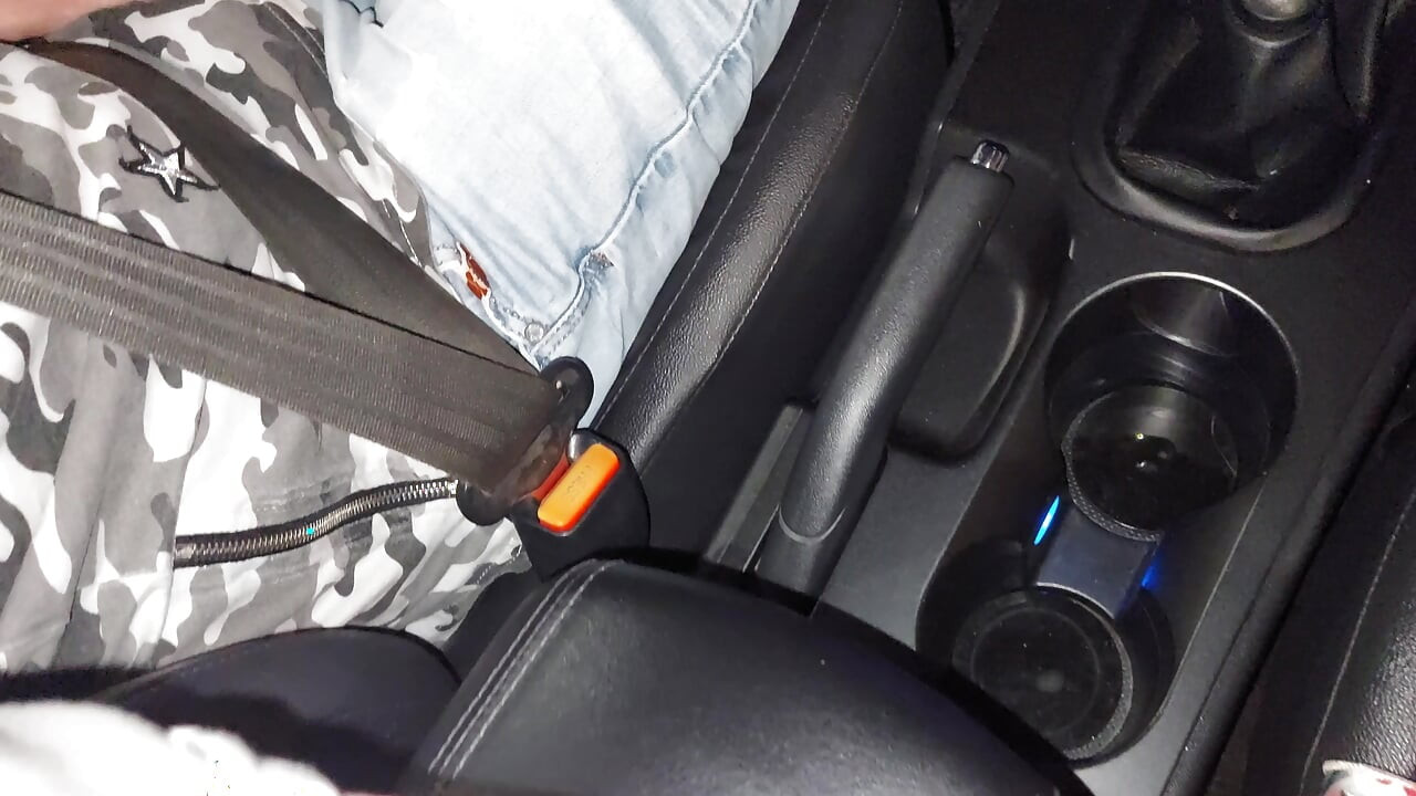 继母晚上和她的继子去开车