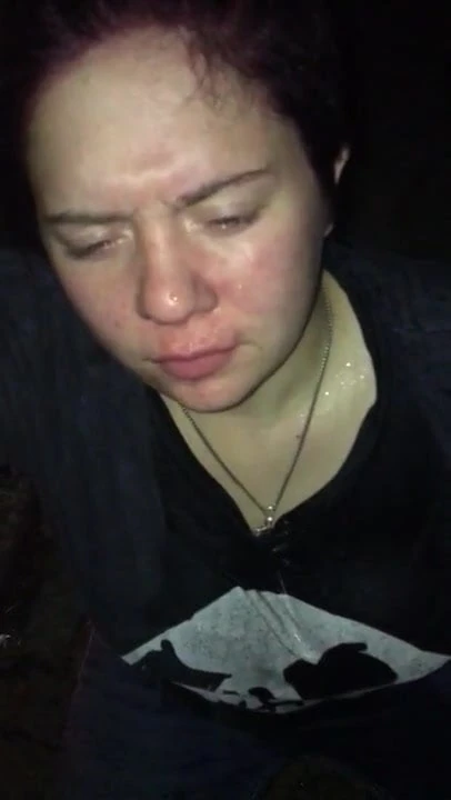 Emily getting covered in piss