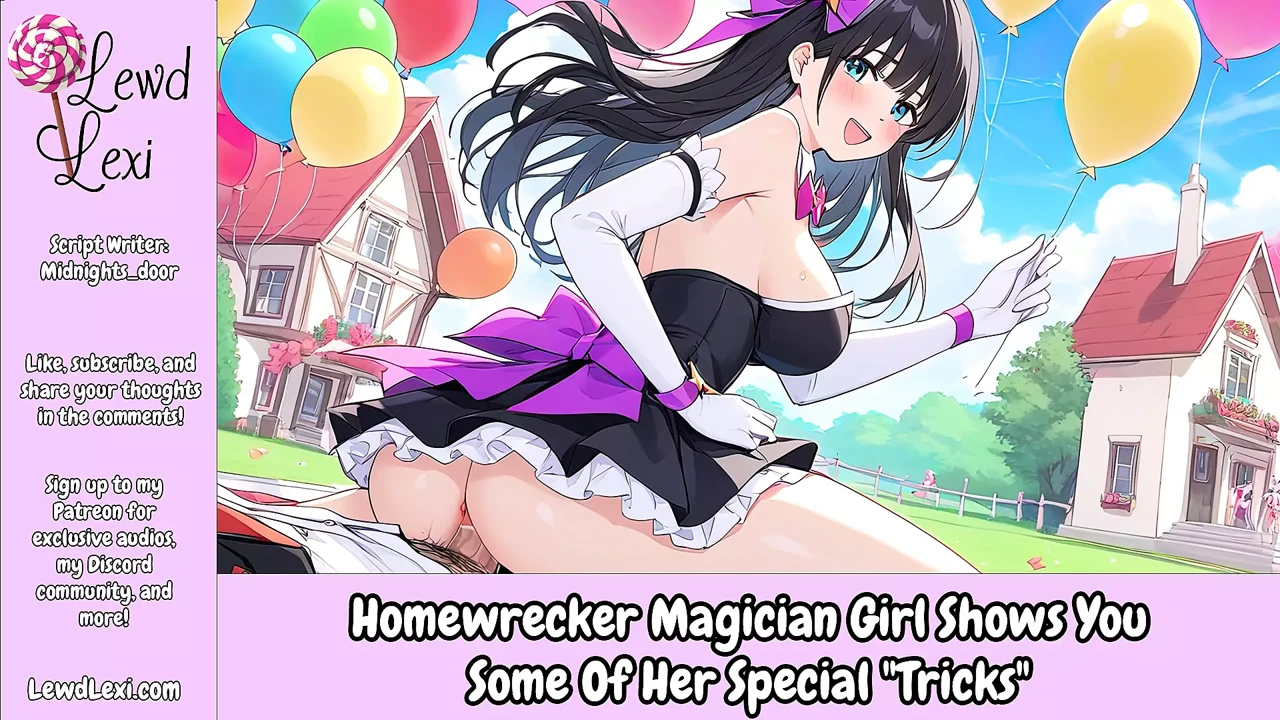 Homewrecker Magician Girl Shows You Some of Her Special "Tricks" - Erotic Audio For Men