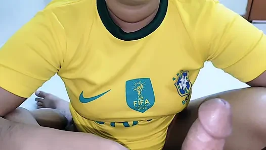 Step brother fucking his beautiful step sister while betting on a football game.(Full Bangla  Audio)