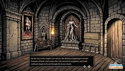 Sexorcism: Lust Confession Gameplay Part 5 - Abbess Roala Boss Fight & Inner Sanctuary Battle