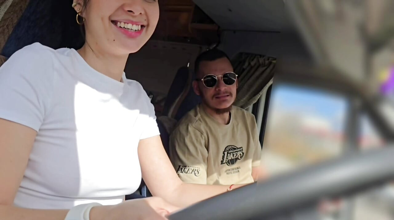 I picked up my favorite UBER client without a bra