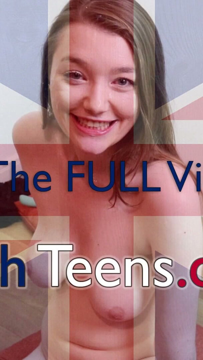 British 18 Year Old's FIRST Bukkake | Clip 2