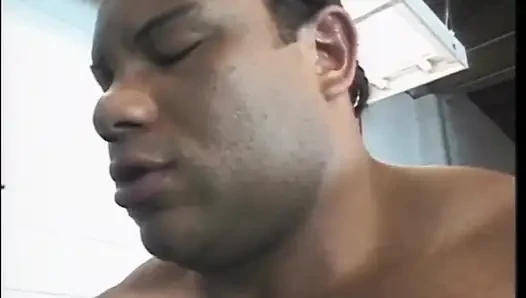 Two Monster Black Cocks in the Ass and Pussy,and the Third Cums in the Mouth of a Young Blonde