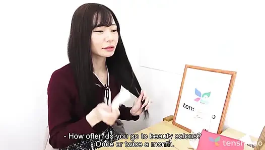 Akane Shirosaki di belakang panggung