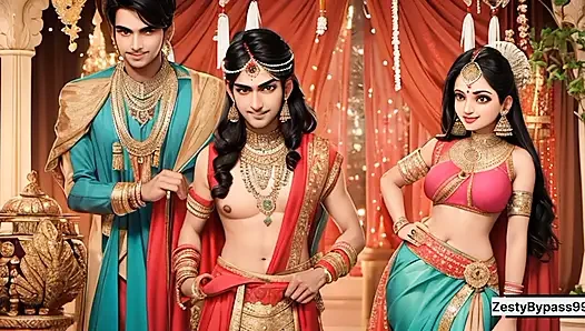 First Night of a newly married desi beautiful girl with addicted husband