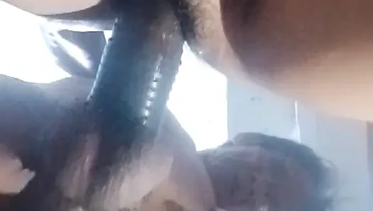 gaya doggy sama istriku, dia malah muasin kami