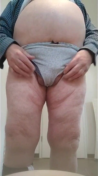 Horny All Day in Wifes Worn Pant