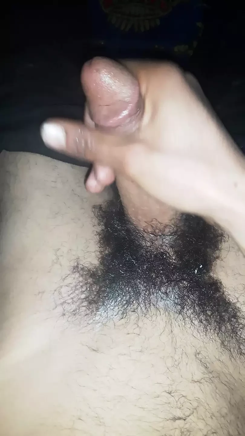 Big dick handjob