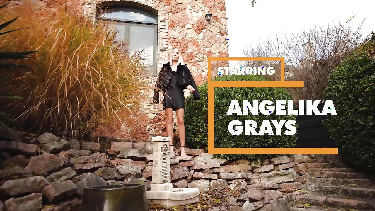 POV - Cum eating cock slut Angelika Grays rides you hard
