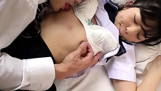 Kalp atışı koridor riski - özel bir dünyada çıplak bacaklar fırçalıyor