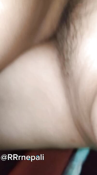 Cum 2 time while doggy shot on big nepali ass