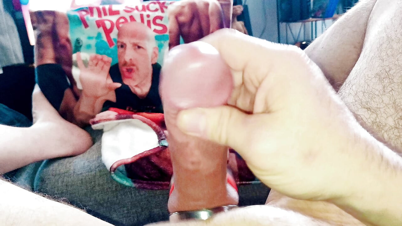 phil the CockSucker gooning Solo masturbating,big dick , gay man