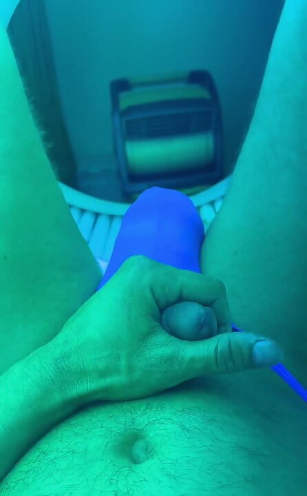 Tanning gets me so hot and horny for cock