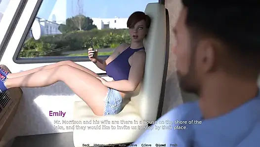 Только что замужняя No05, горячая жена фантазирует о трахе ее старого клиента