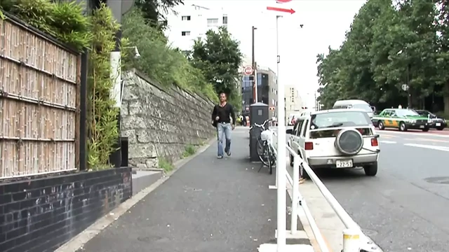 Asian young bitch rides a huge cock