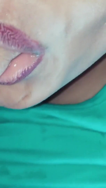 Powerful moment from "Indian wife extreme blowjob, deepthroat and boob fuck before go to bed at night"