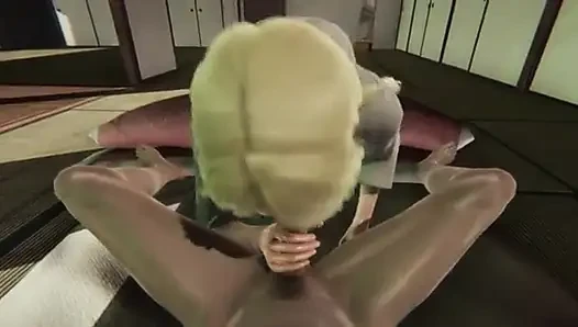 Ritsuko Bound Japanese Babe Animated Hentai - Restrained Lifting Fuck Full of Passionate Groans, Flat Prone Bone Thrusting Her Juicy Big Ass