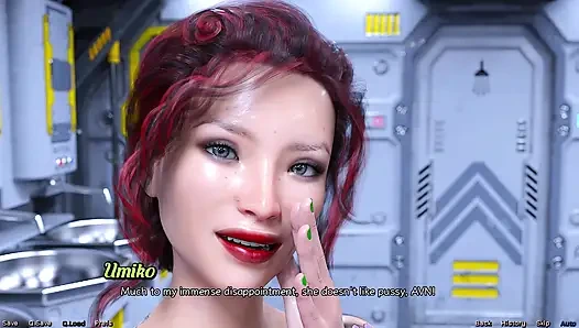 Stranded in Space - Stripper MILF Flashes Her Big Tits