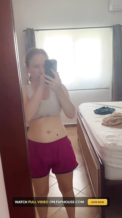 Hot and Sweaty Workout in the Bedroom