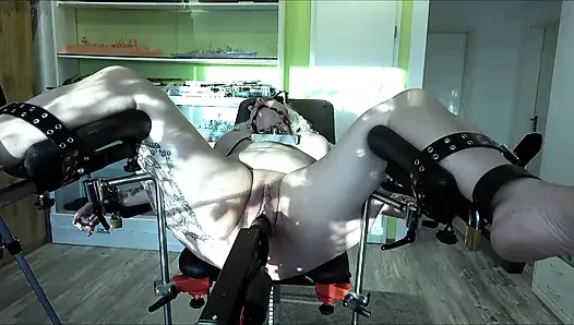 Slave Used on Gynogological Chair