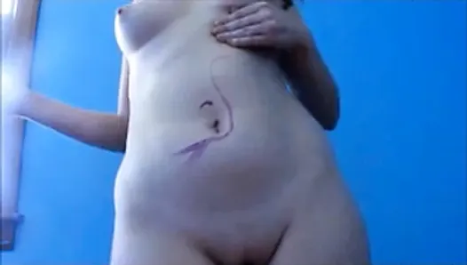 Pintura corporal mi cuerpo desnudo- Andrea Sky