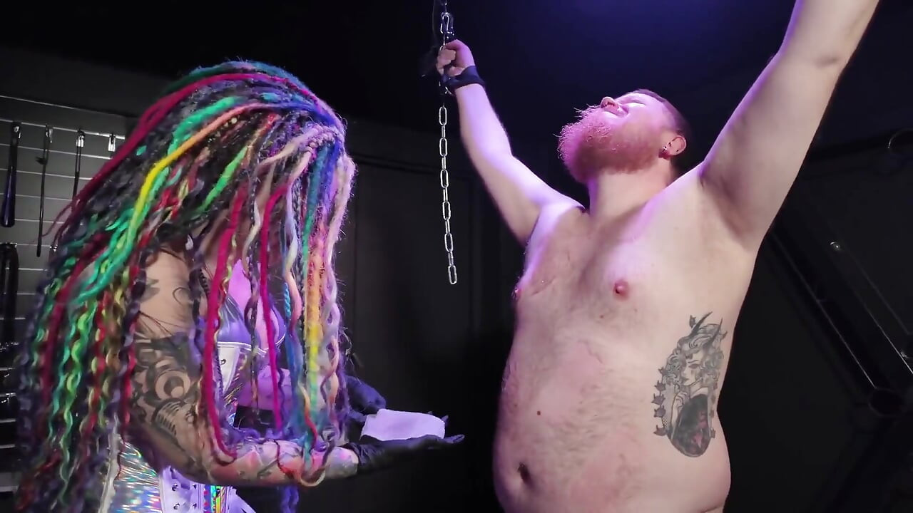 Waxing Hairy Slave
