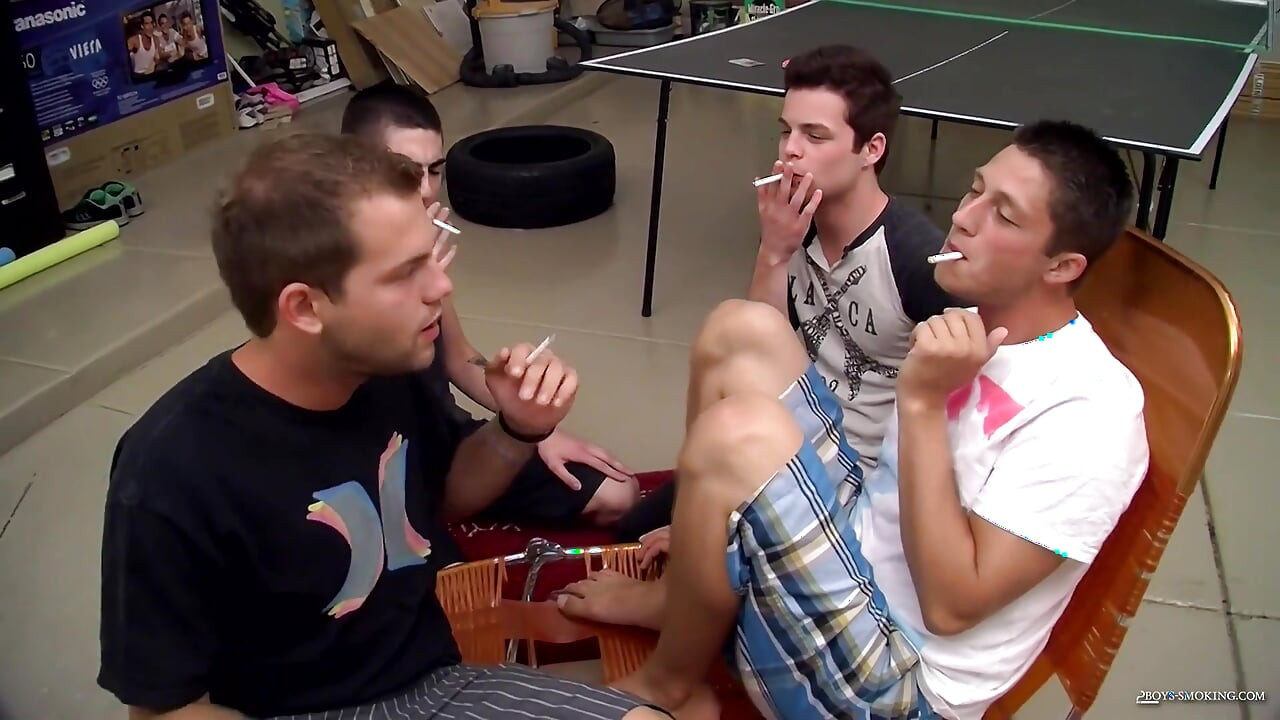 Smoke Sucker Wesley's Gangbang!