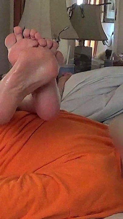 Epic moment from "Ann Gets Head Then Gives Hand Job and Lets him Cum On her Legs and Feet"