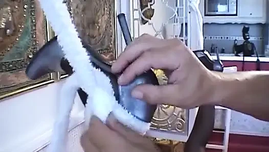 Das ist ein behaartes deutsches schätzchen, das geleckt und gefistet wurde