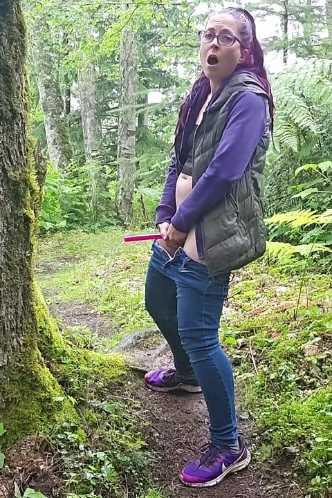 Tree Piss with Female Urination Device