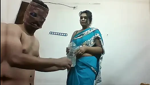Busty girl fucked by her stepbrother when the collage end