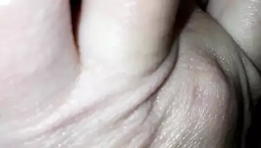 my wife's finger in my ass