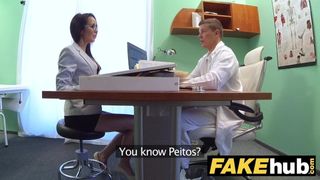 Fake Hospital Doctors thick dick stretches hot Portuguese