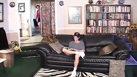 Busty mature slut loves young dick