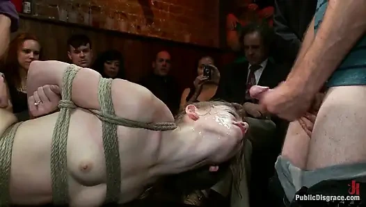 Super Flexible Sensi Pearl Gets Tied up and Fucked