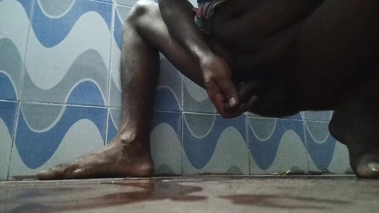 Indian boys  finger bathroom New video uploaded village wife