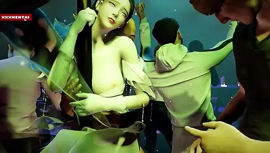 Göttin die hintern-firewall - 3D-Animation