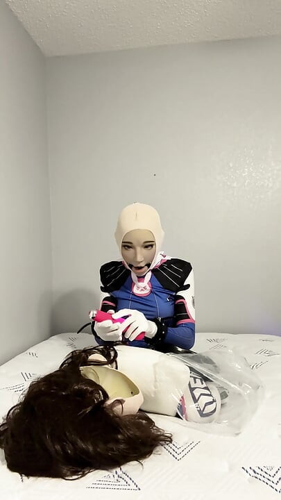 Double Mask Kigurumi vibrátor és légzésjáték