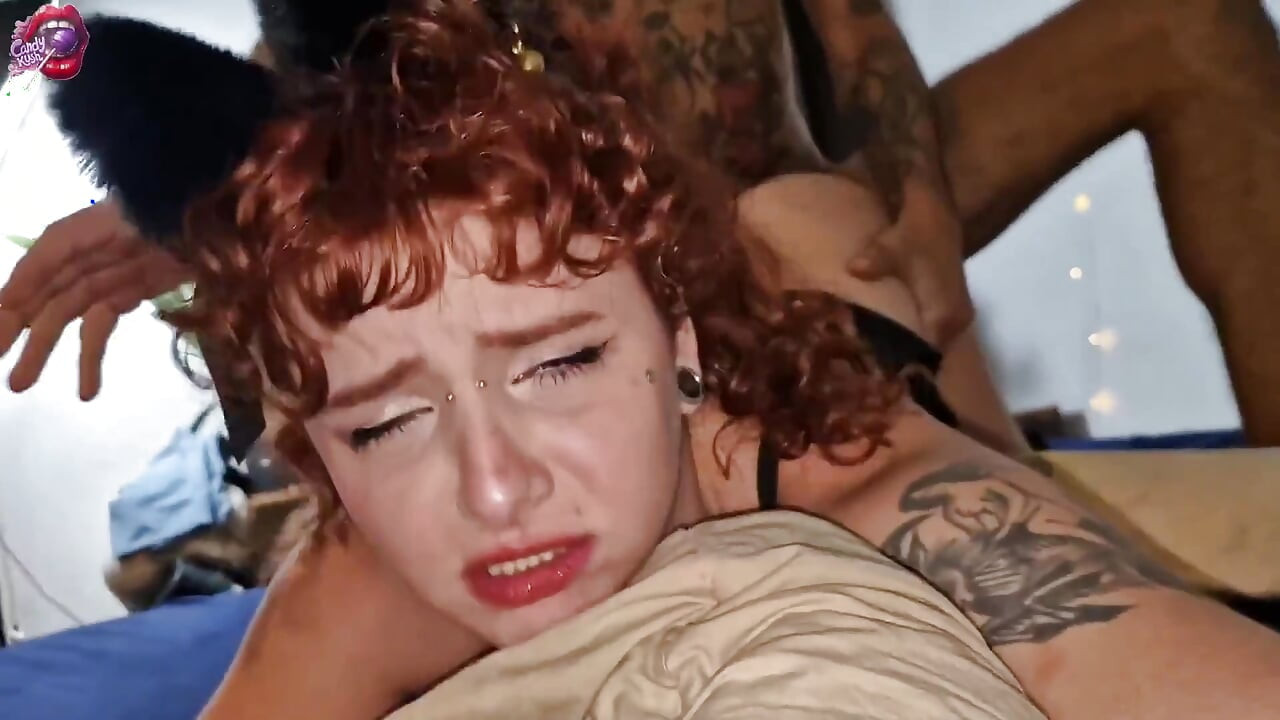 I Dressed up as a Sexy Kitten for This BBC's Bday and Gifted Him My Tight Ass