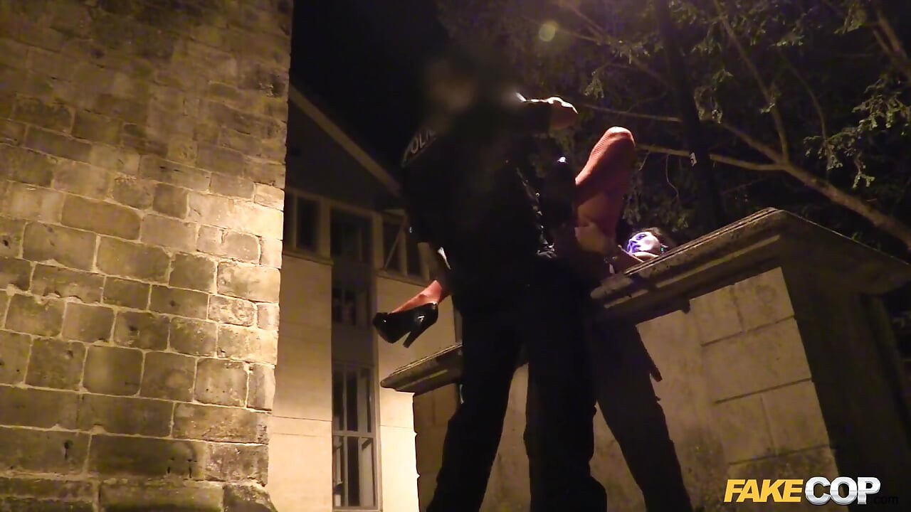 Fake Cop - Halloween Anal Sex Special