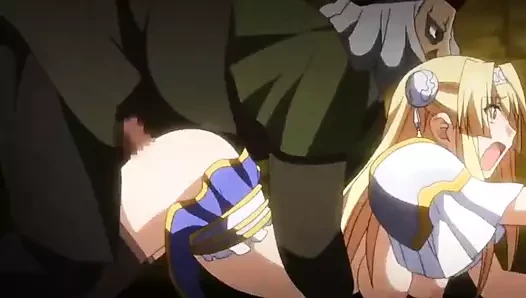 Anime Knight getting Creampied