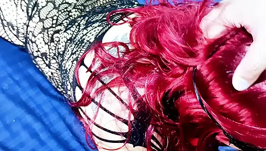 BBW Redhead's Full Fuck Session: From Solo Play to a Creampied Pussy