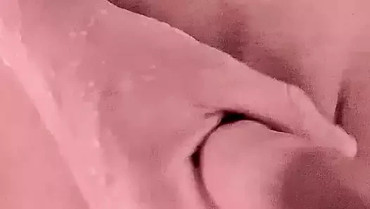 Solo Shower Stroking For Settling The Jitters