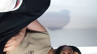 Dirtyjunkbro Playing Whit a Dirty Socks. Alot of Precum!