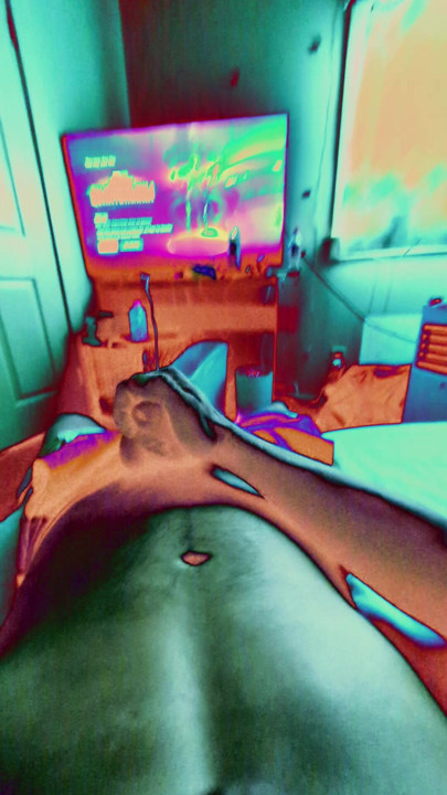 A rather unsatisfying orgasm in a Technicolor rainbow