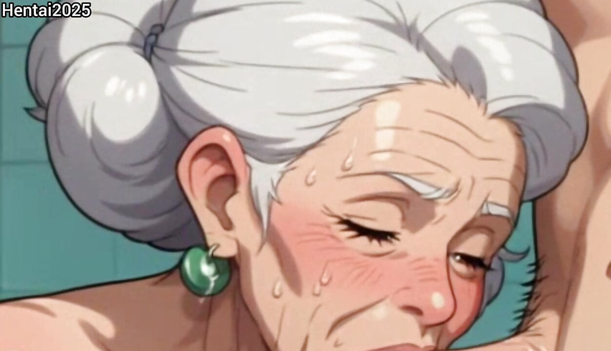 La abuela y el viejo, compilación animación hentai de dibujos animados